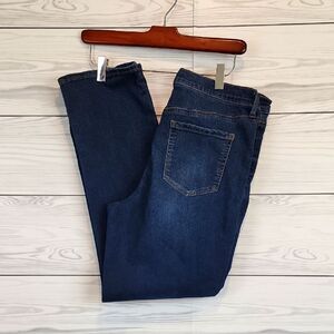 Ella Moss Blue Denim Straight Leg Jeans Womens Size 10